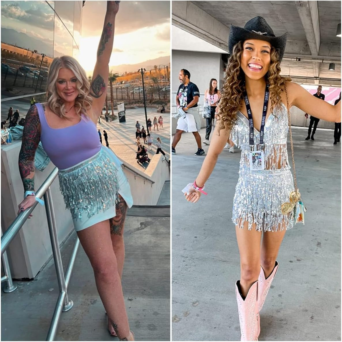 Sequin Tassel Hip Scarf Sequin Tassel Skirts Rave Fringe Hip Scarf for Festival Belly Dance Skirt